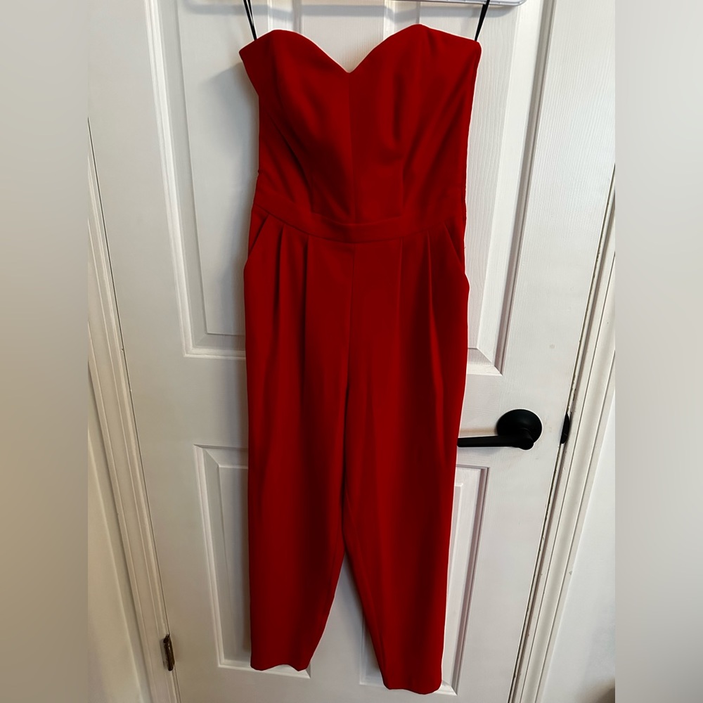 Red romper